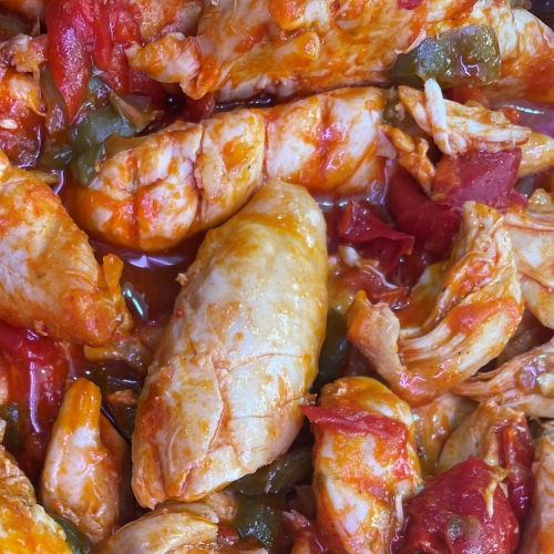 Pollo con Pimientos